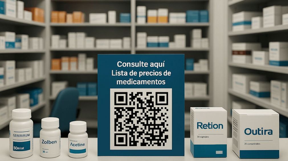 Los clientes de las farmacias podrán ver los valores de los productos en el celular a través del código QR (Imagen ilustrativa).