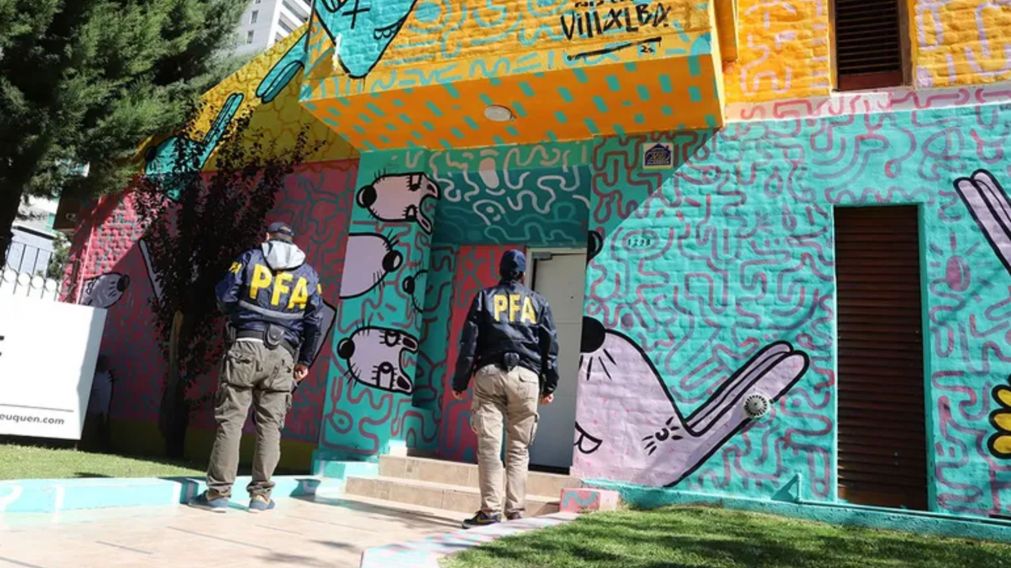 El hostel donde fueron detenidas dos ciudadanas rusas.