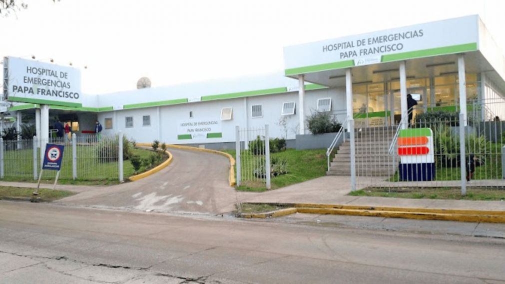 El hospital al que fue llevado de urgencia.