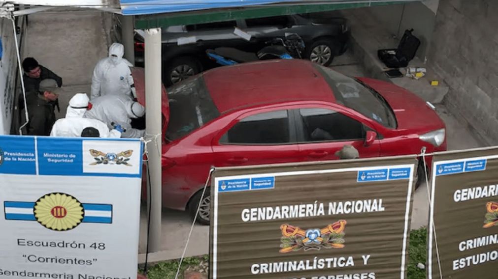 Uno de los vehículos secuestrados en el marco del caso Loan Danilo Peña (Archivo).