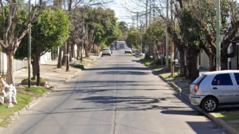 En este vecindario se produjo el enfrentamiento armado.