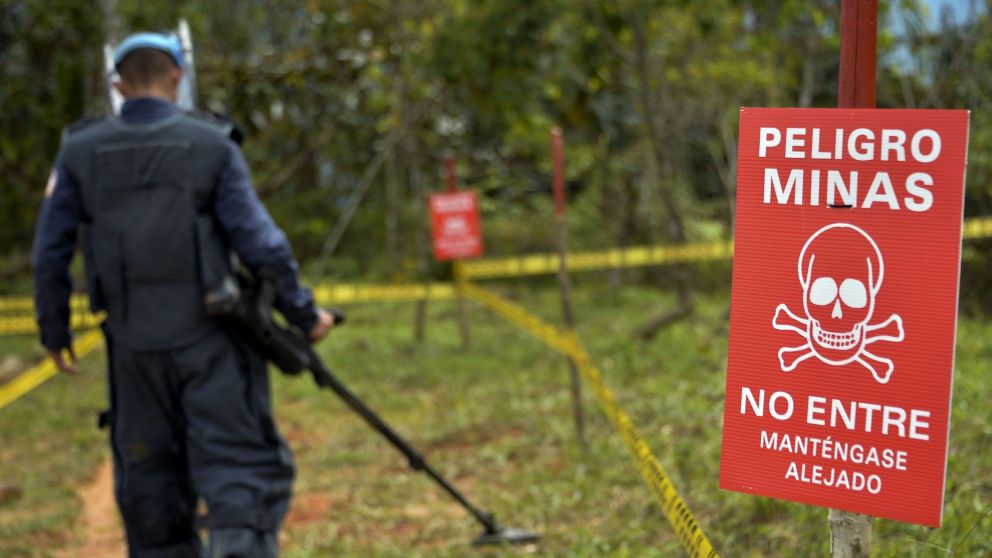 Las minas representan un peligro para la humanidad (Imagen ilustrativa).