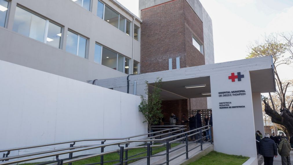 Valentina est� internada en el Hospital Municipal Dr. Diego Thompson.