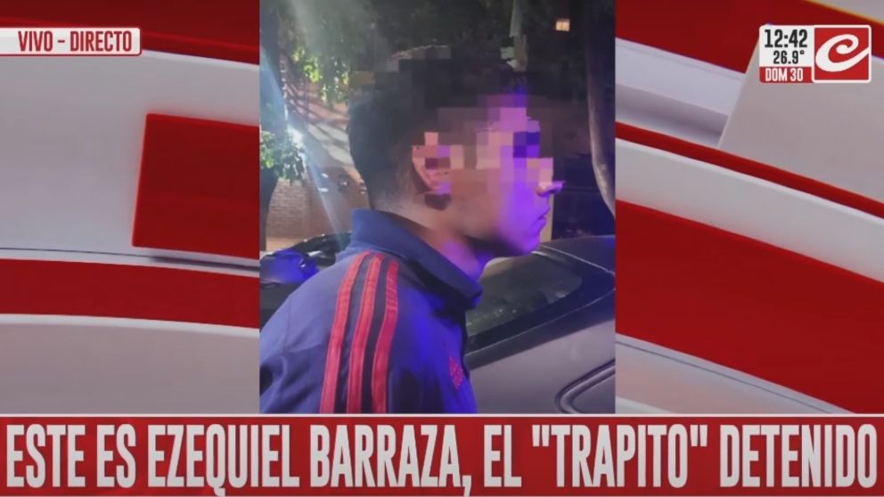 El detenido tiene 25 años.