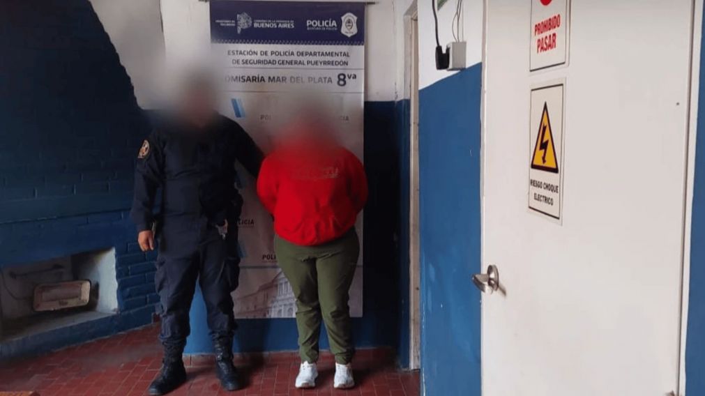 La mujer fue detenida cuando le quiso  pasar droga a un preso.