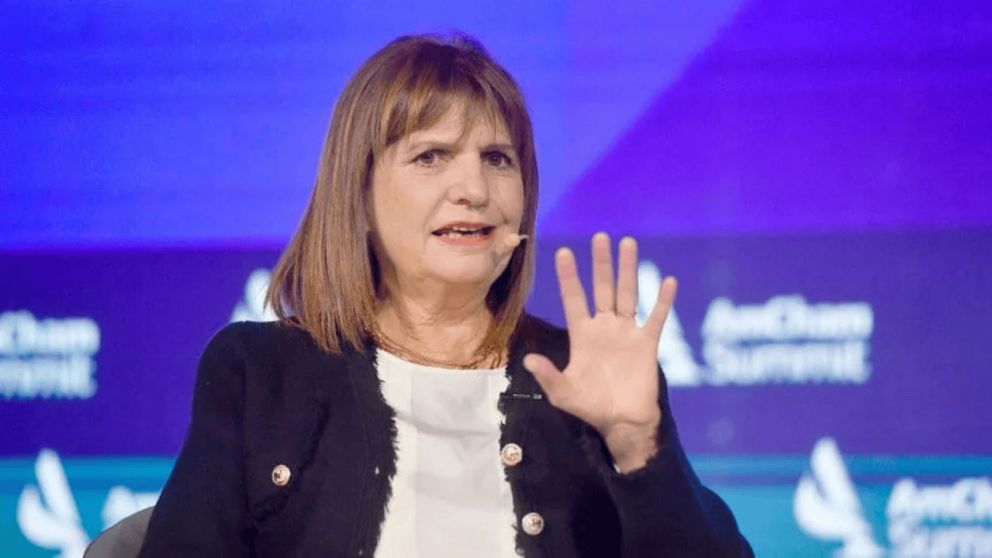 Patricia Bullrich present� la Ley Antibarras que fue enviada al Congreso.