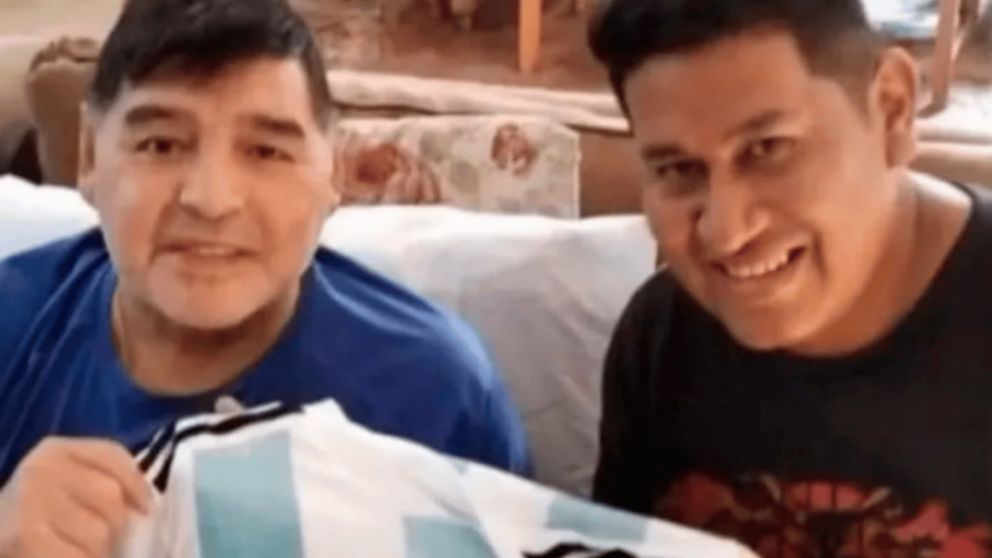 Julio César Coria fue custodio de Diego Maradona.