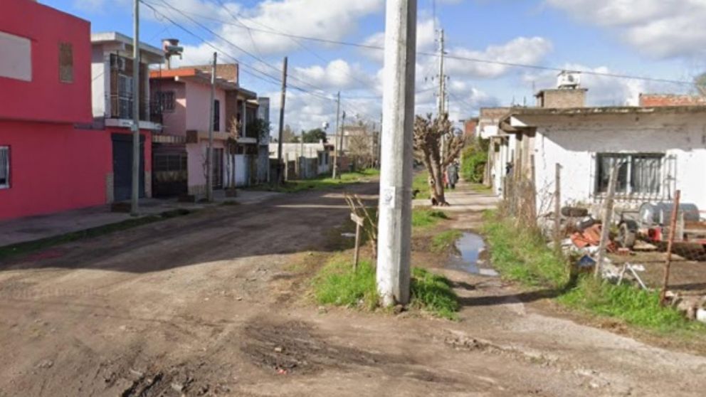 En este vecindario se produjo la mortal agresi�n sufrida por la inocente menor.