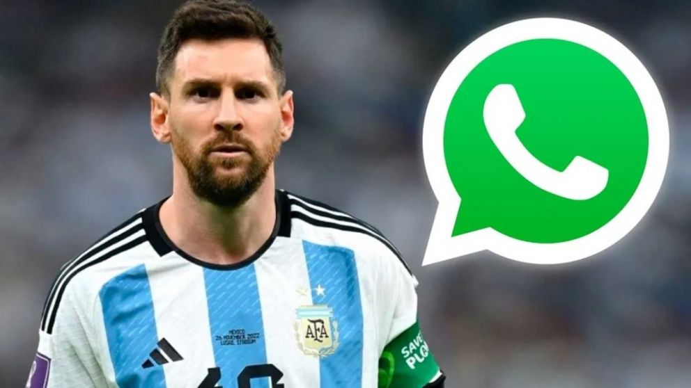 permite a los usuarios de WhatsApp modificar el ícono de la aplicación con la camiseta albiceleste, imágenes de jugadores emblemáticos y más.