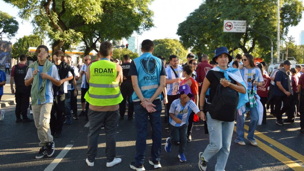 Operativo en el Monumental: se detectaron tres deudores alimentarios en el partido entre la Selecci�n argentina y Brasil