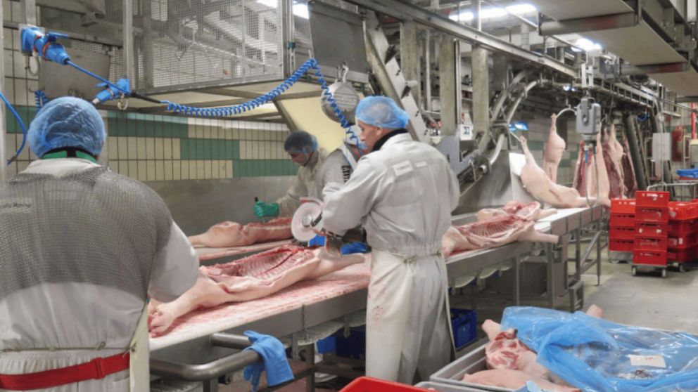 Los argentinos eran explotados en un frigorífico de Polonia (Imagen ilustrativa).