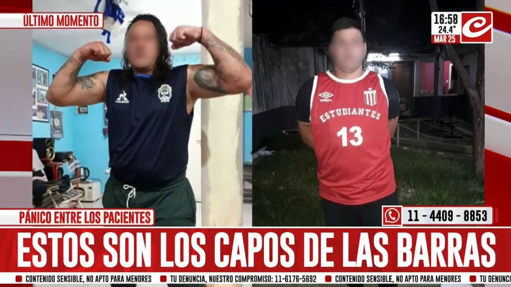 Los "capos" del "lobo" y "el pincha", enfrentados.