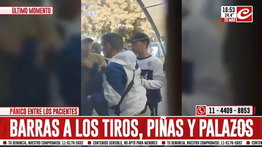 Barras a los tiros.