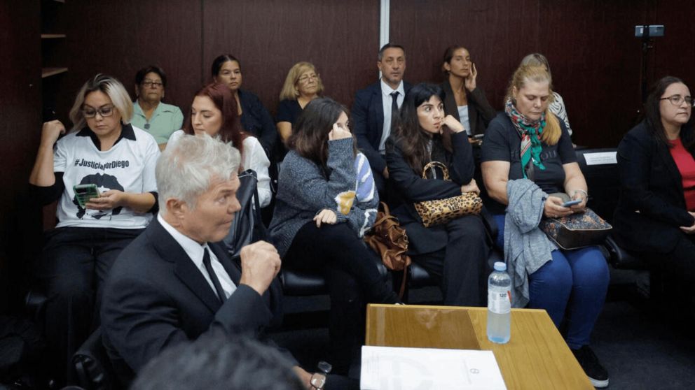 Sigue el juicio por la muerte de Diego Maradona.