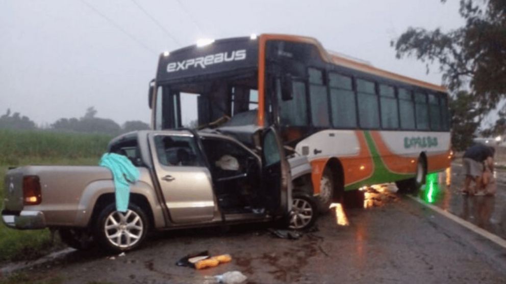 Choque y muerte sobre una ruta nacional en Tucumán.