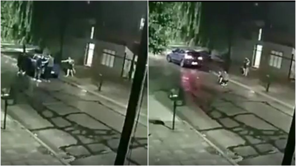 El hecho de inseguridad quedó filmado por una cámara.