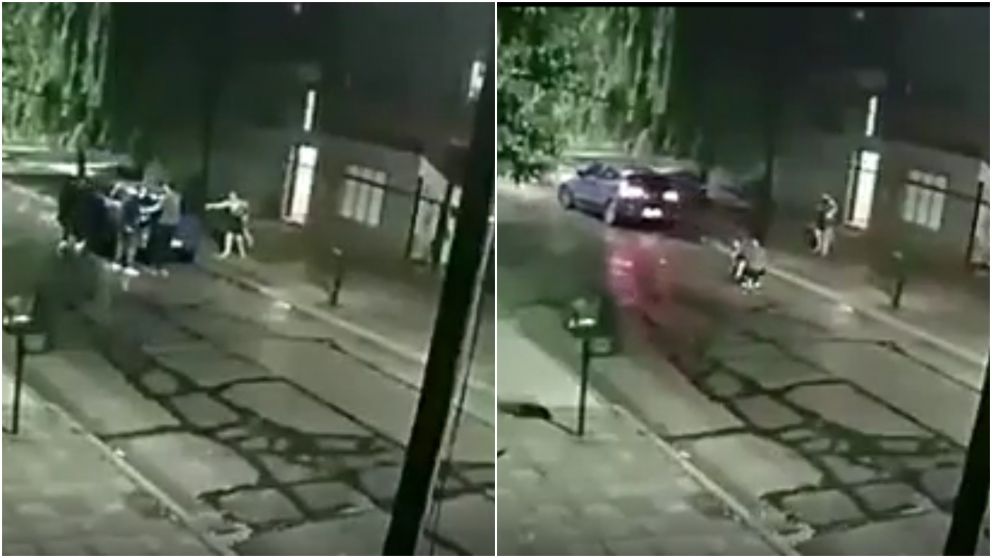 El hecho de inseguridad quedó filmado por una cámara.