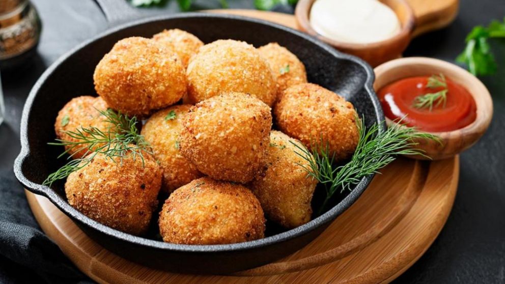 Receta de croquetas de papa: f�cil, barata y simple.