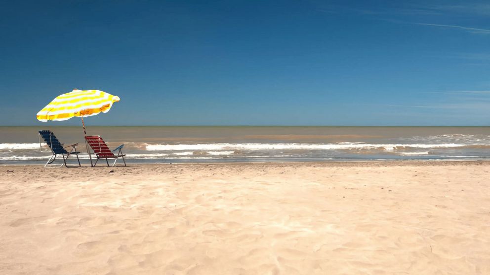 Parece una isla perdida en el Caribe, pero es una peque�a localidad bonaerense.