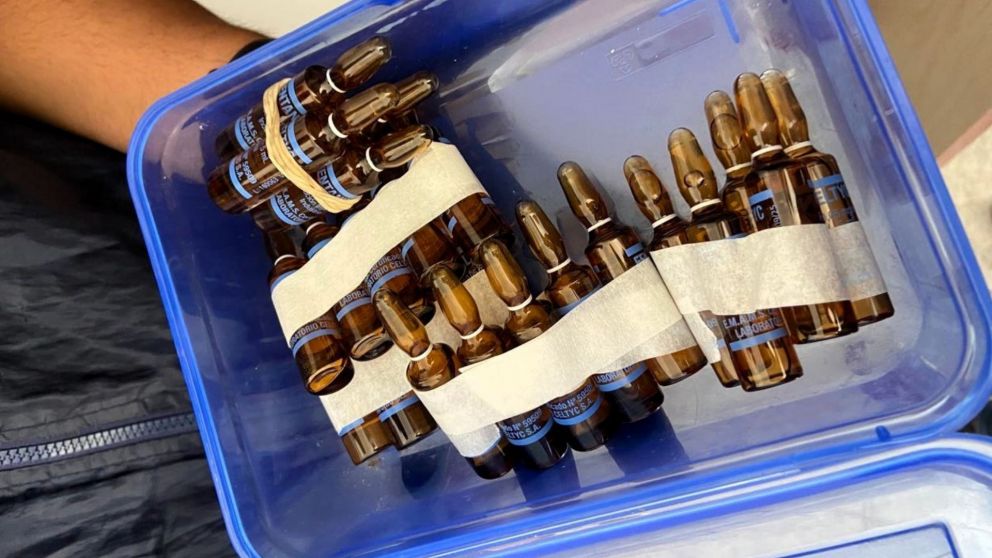 Un enfermero y su hermano fueron detenidos por vender fentanilo y otras drogas a través de Telegram (Imagen: PROCUNAR).