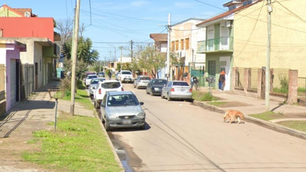 En este vecindario se produjo el homicidio de Walter Daniel De Filippo.