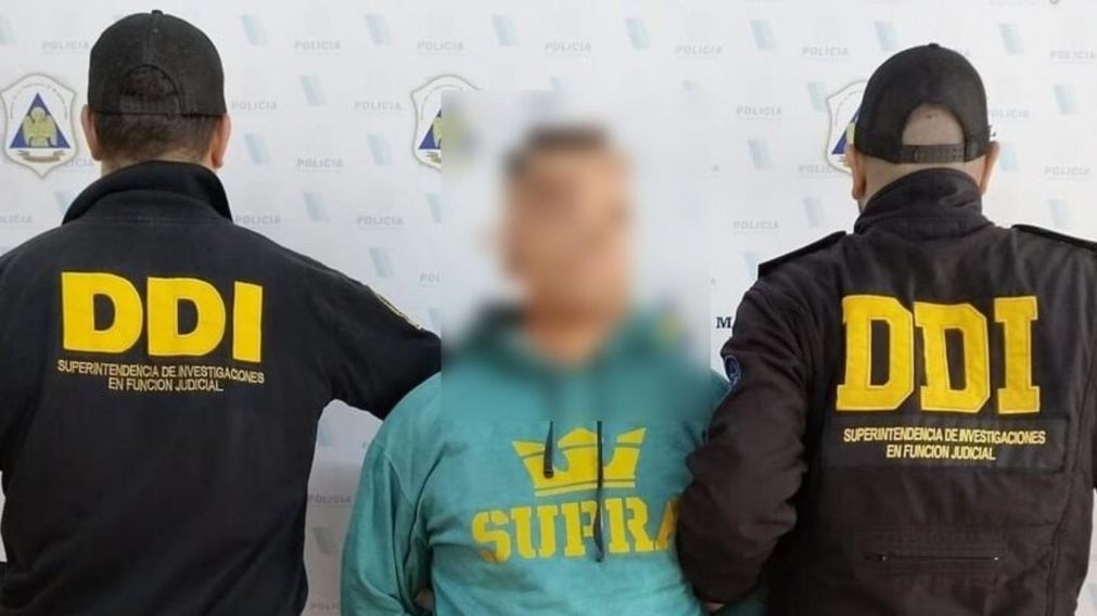 Este es el sujeto que fue aprehendido por el homicidio de Esteban Luis Bellini.
