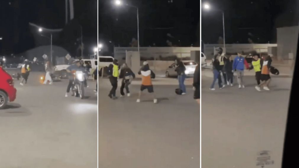 El video de la agresión.