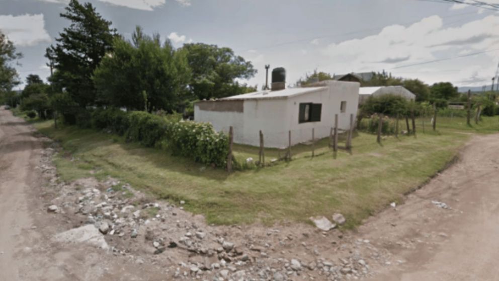 El lugar donde fue encontrado el cadáver.