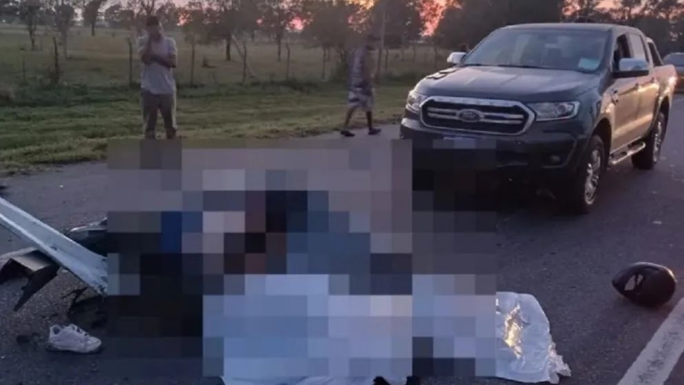 El hecho sucedió en la Ruta 2, en plena circulación por el fin de semana largo.
