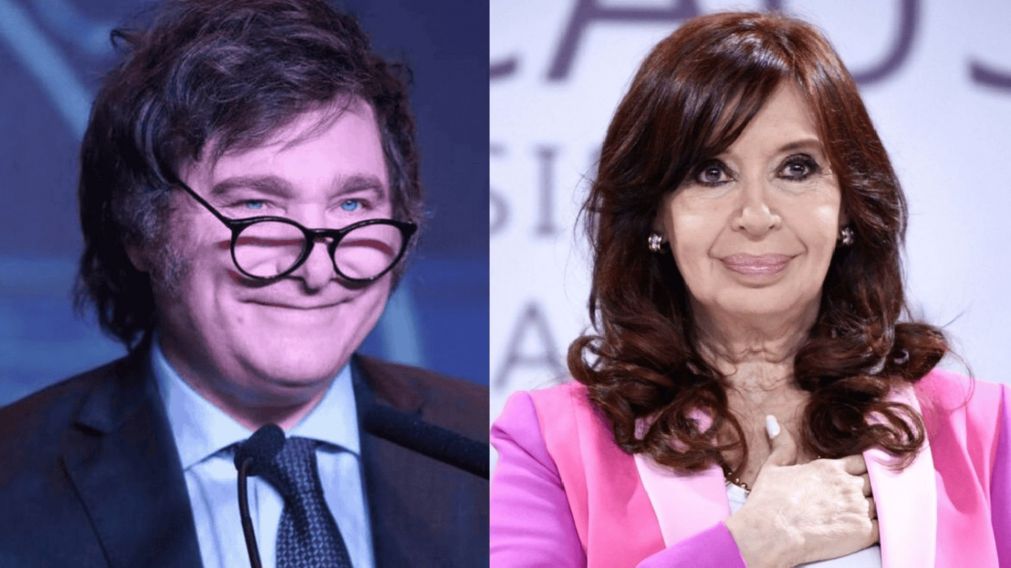 Javier Milei envió un mensaje en X: "Che Cristina".