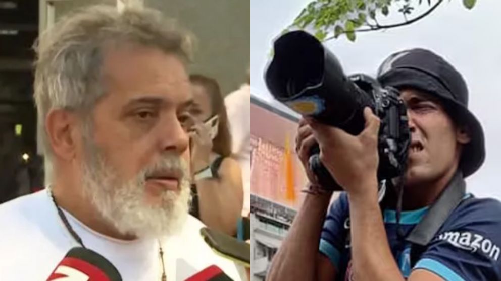 El papá del fotógrafo habló sobre el estado de salud de su hijo.