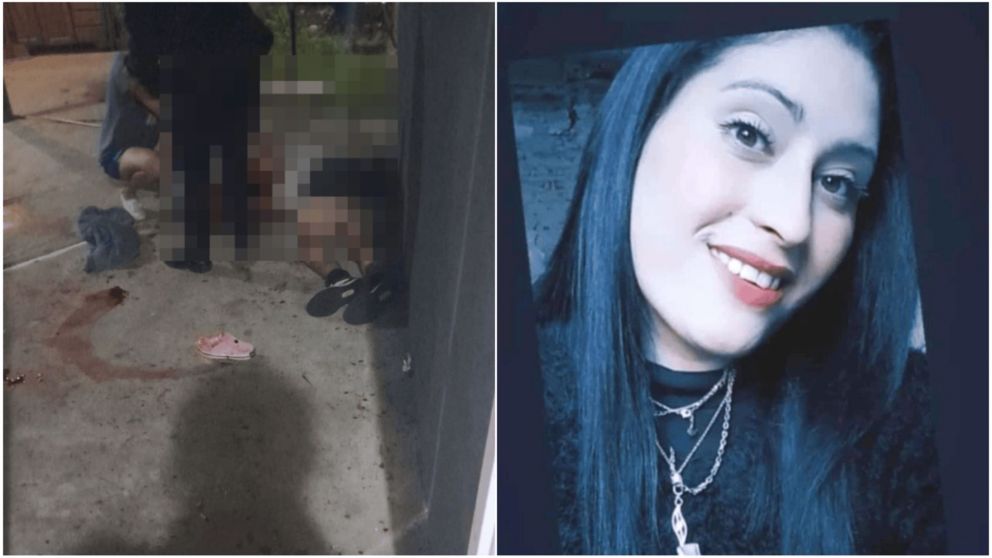 La víctima lucha por su vida.