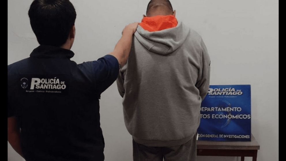 El hombre terminó detenido.