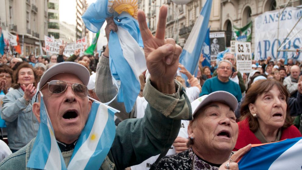 El próximo miércoles 19 de marzo se llevará adelante otra marcha de jubilados.
