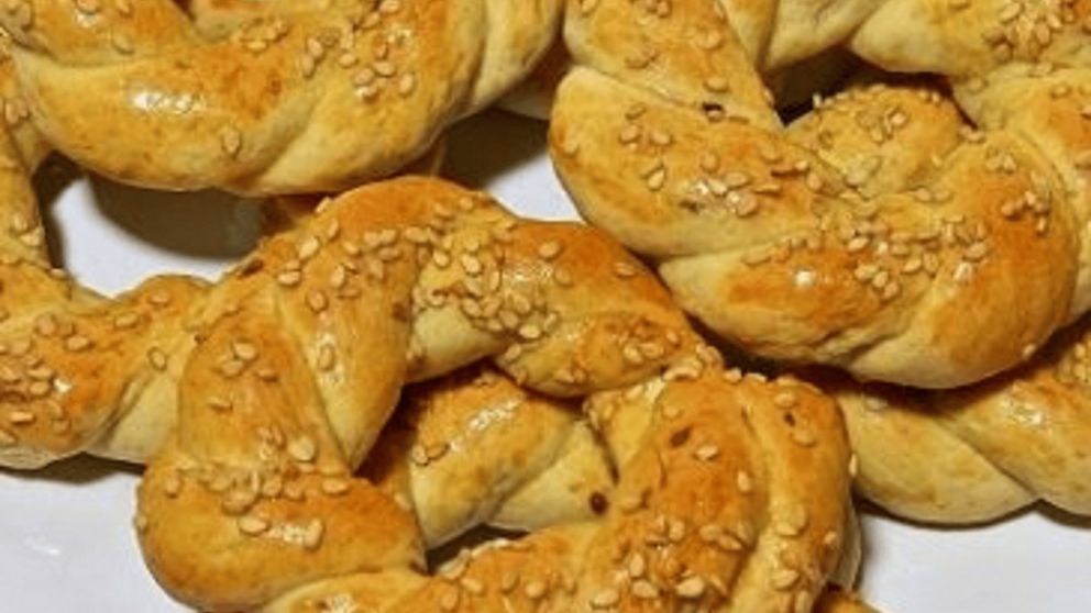 Rosquitas saladas con solo 9 ingredientes.