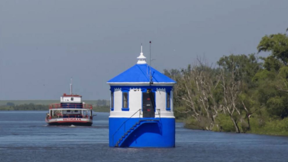 La laguna entrerriana que parece digna de una película paranormal.