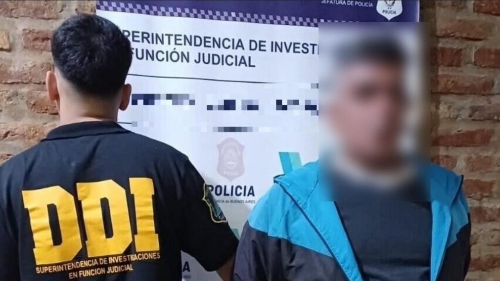 Este es el sujeto, de 48 años, que resultó aprehendido por los investigadores policiales.