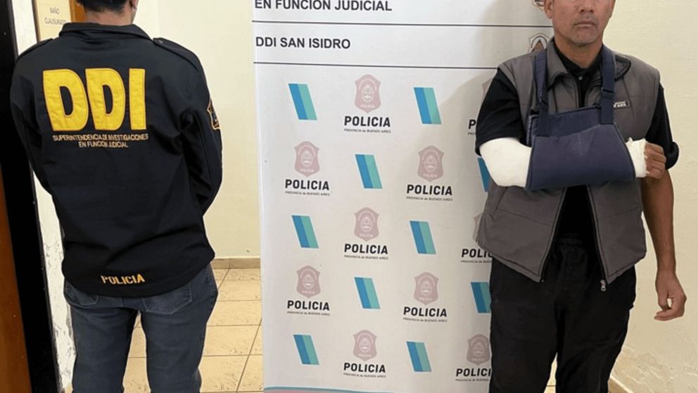 El detenido con antecedentes.