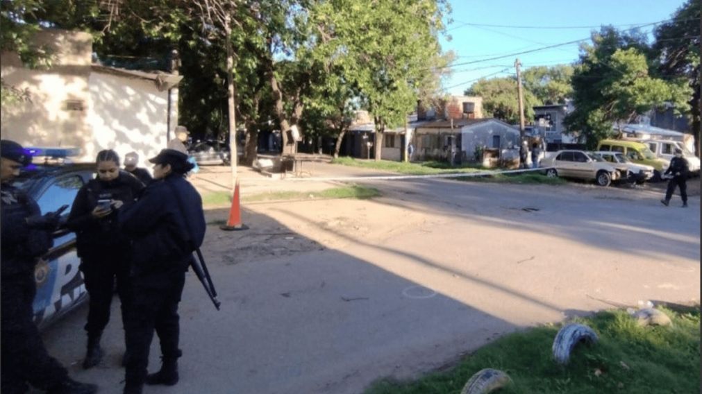 La zona donde ocurrió la balacera (Gentileza @radio2).