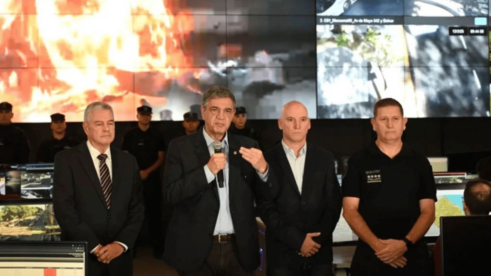 Jorge Macri: “Acá hay un gobierno parado que no negocia con el delito, hay orden y autoridad”