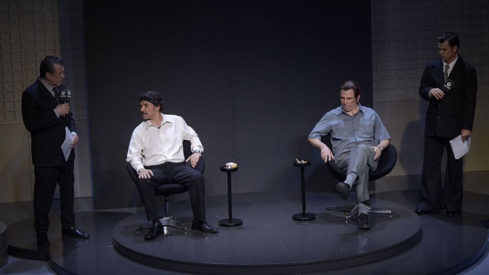 Los actores Pepe Monje y Gabriel Rovito les dieron vida a Rucci y a Tosco.