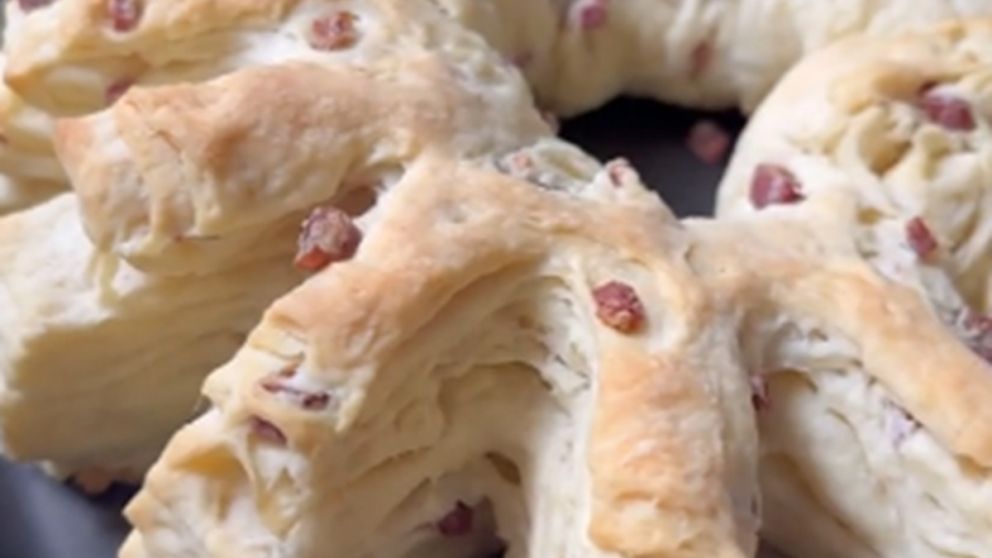 Delicia salada: mini cremonas saborizadas con salame, exquisitas para la merienda.