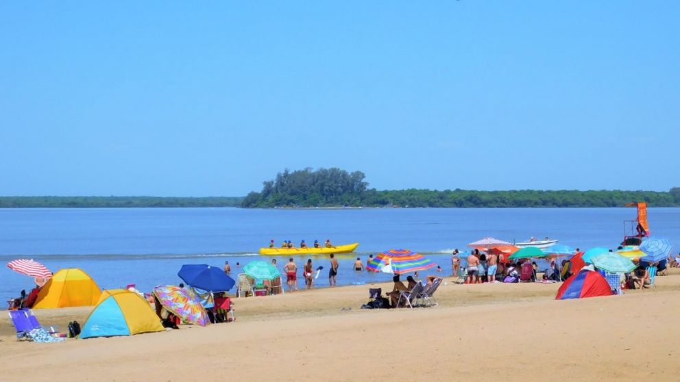 La tragedia ocurrió en el balneario de la ciudad de Santa Elena (Imagen ilustrativa).