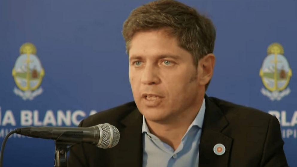 Axel Kicillof sobre las inundaciones en Bahía Blanca.