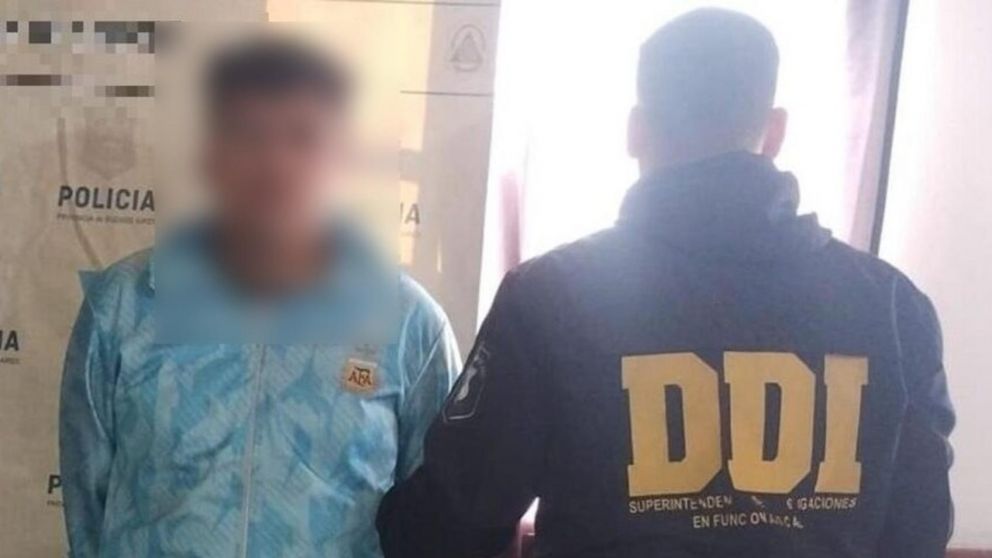 Este es el sujeto que resultó aprehendido por la muerte del suboficial.