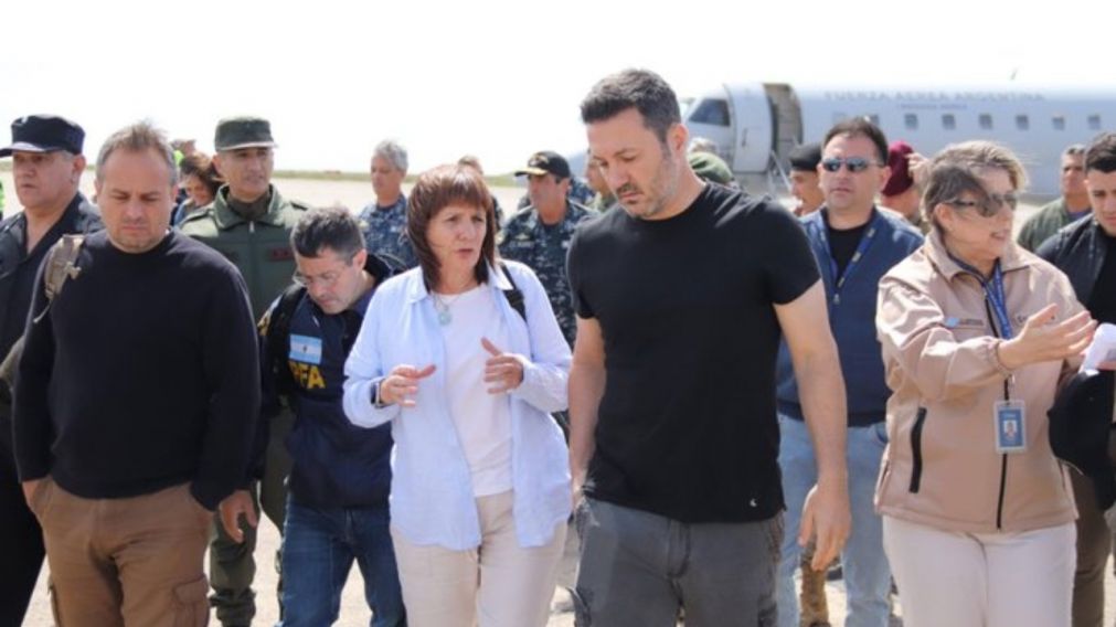 Bullrich y Petri regresaron a Bahía Blanca para supervisar la asistencia a los damnificados.