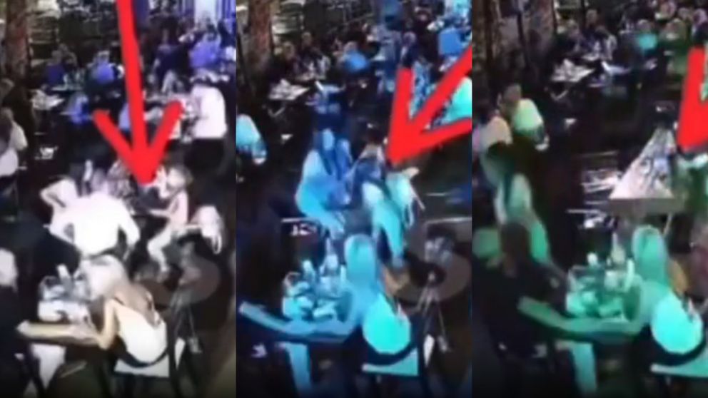 La secuencia que despertó indignación en los usuarios de las redes sociales.