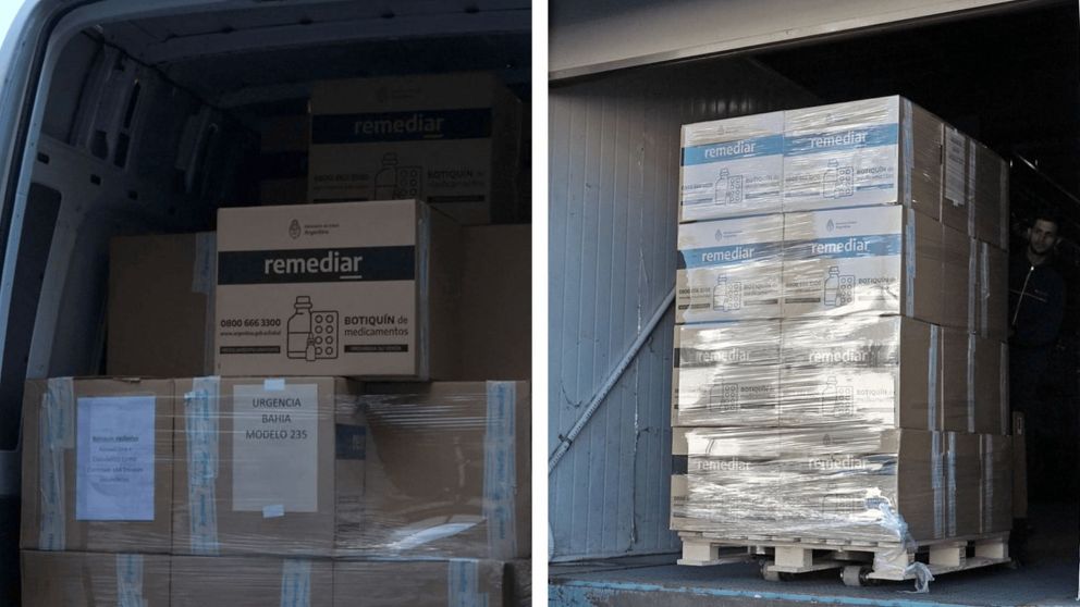 Inundaciones en Bahía Blanca: el Ministerio de Salud de la Nación colabora con los damnificados