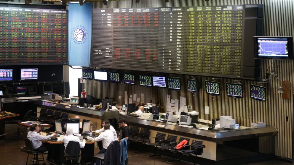 Caída de las acciones de empresas argentinas en Wall Street.