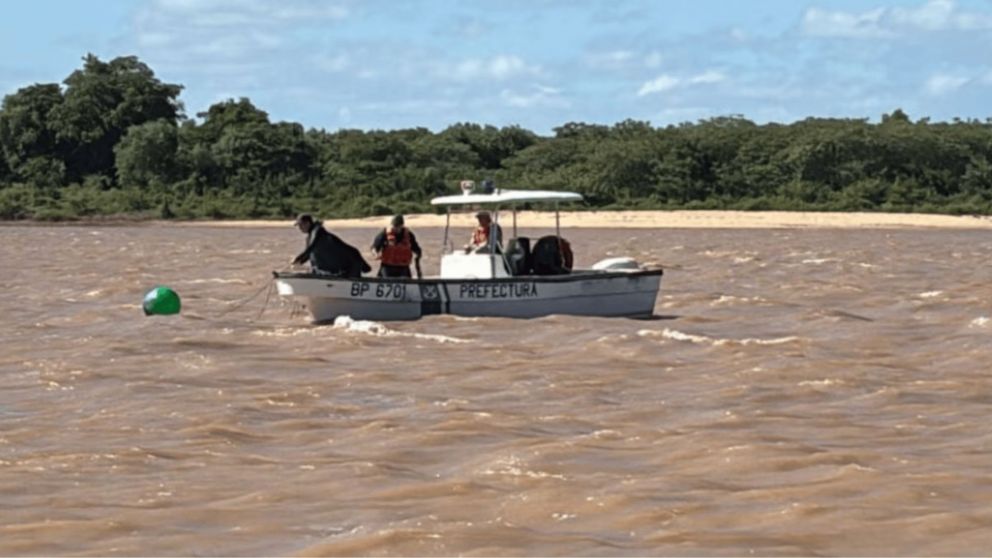 Las autoridades buscan desesperadamente a los dos desaparecidos desde el último sábado (Imagen: Gentileza El Litoral).